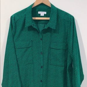 Liz Claiborne Long Sleeve Blouse